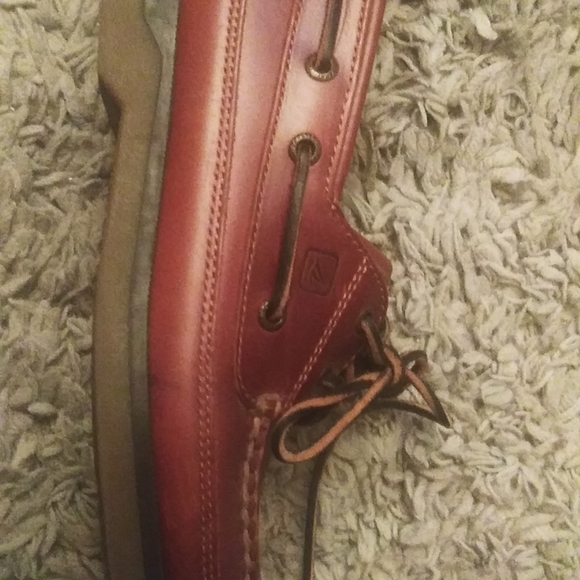 🤎SPERRY 🍒 brown dressy 🏖️beach🌊 LOAFERS EUC - Picture 2 of 8